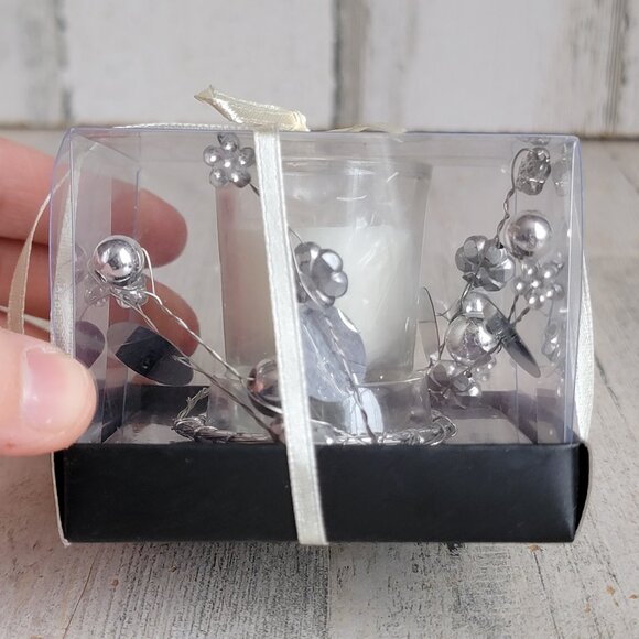 Miniature tea light Candle Circle flower‎ decorative Unique Home Decor - Picture 2 of 6